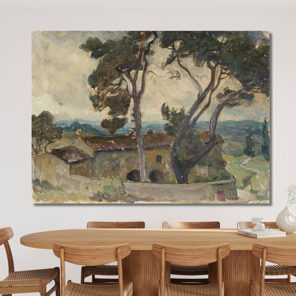 Study From Spoleto Italy Anna Boberg abb38 canvas print 
