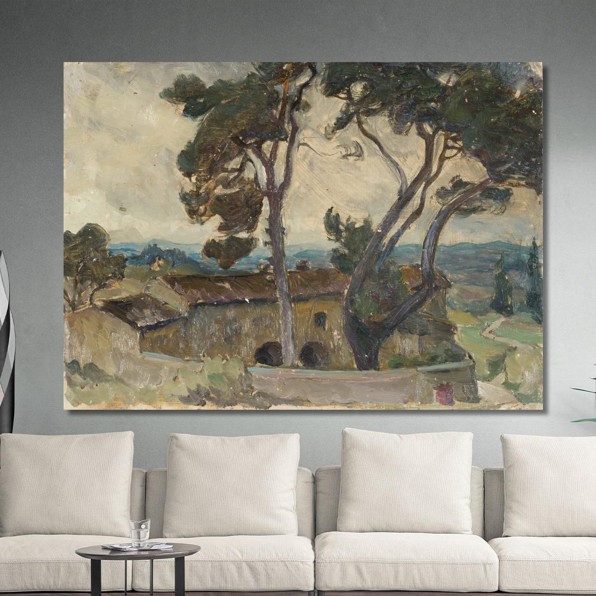 Study From Spoleto Italy Anna Boberg abb38 canvas print 