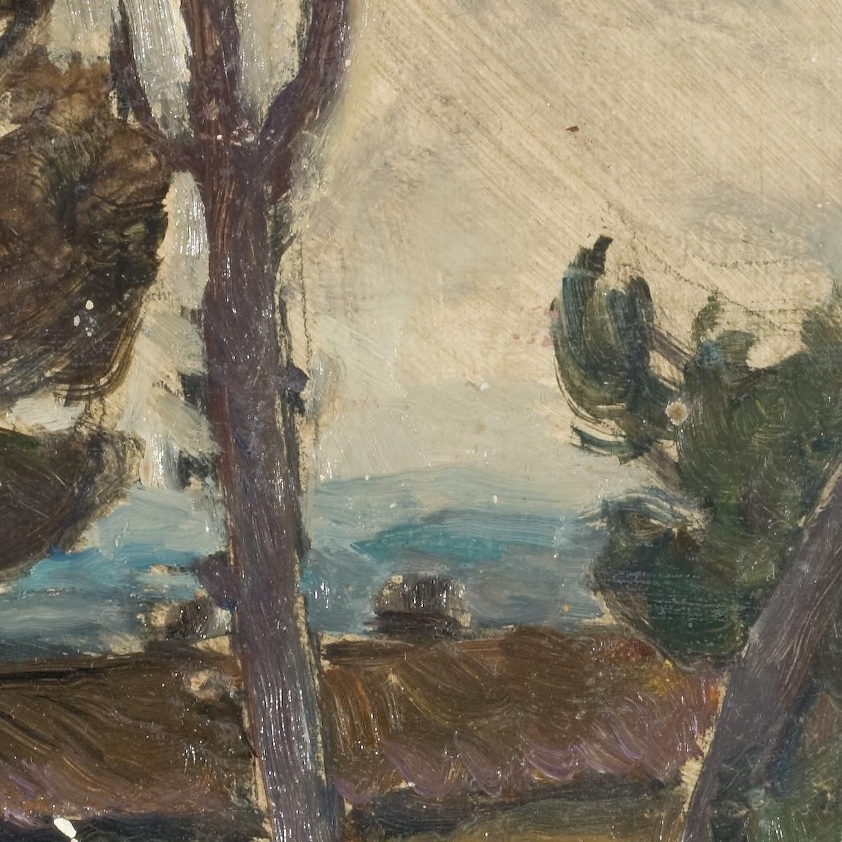 Study From Spoleto Italy Anna Boberg abb38 canvas print