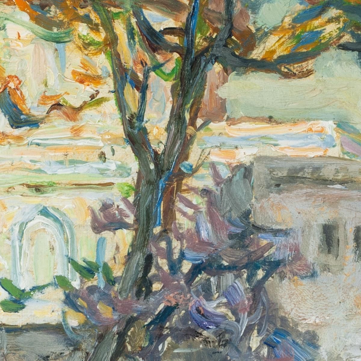 View Of Jerusalen. Study Anna Boberg abb52 canvas print