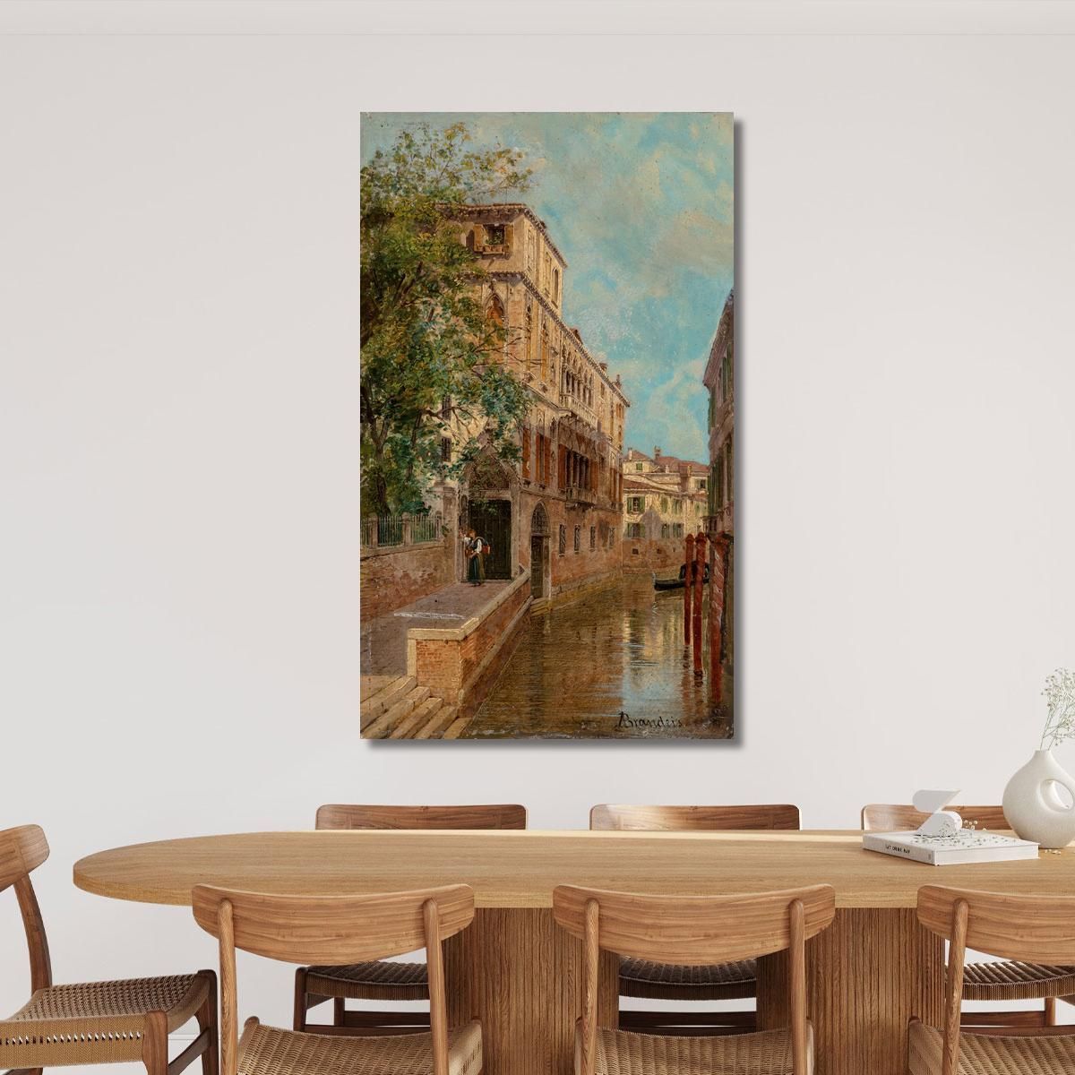 A View Of Palazzo Albrizzi Antonietta Brandeis abn3 canvas print 