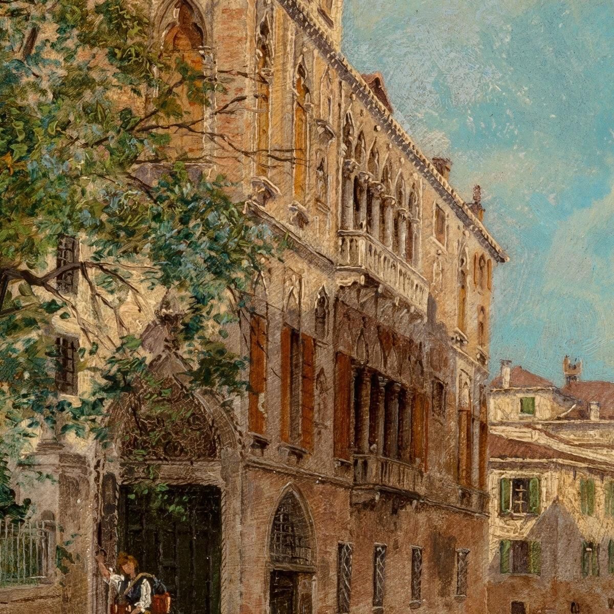 A View Of Palazzo Albrizzi Antonietta Brandeis abn3 canvas print