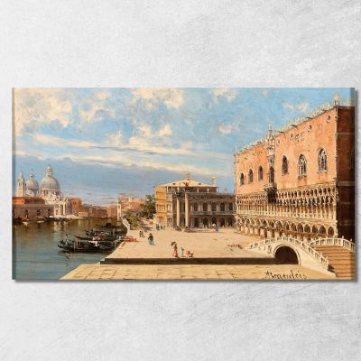 The Doge'S Palace Venice Antonietta Brandeis abn19 canvas print