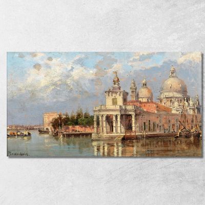 Venice Santa Maria Della Salute With Old Customs House Antonietta Brandeis abn57 canvas print 