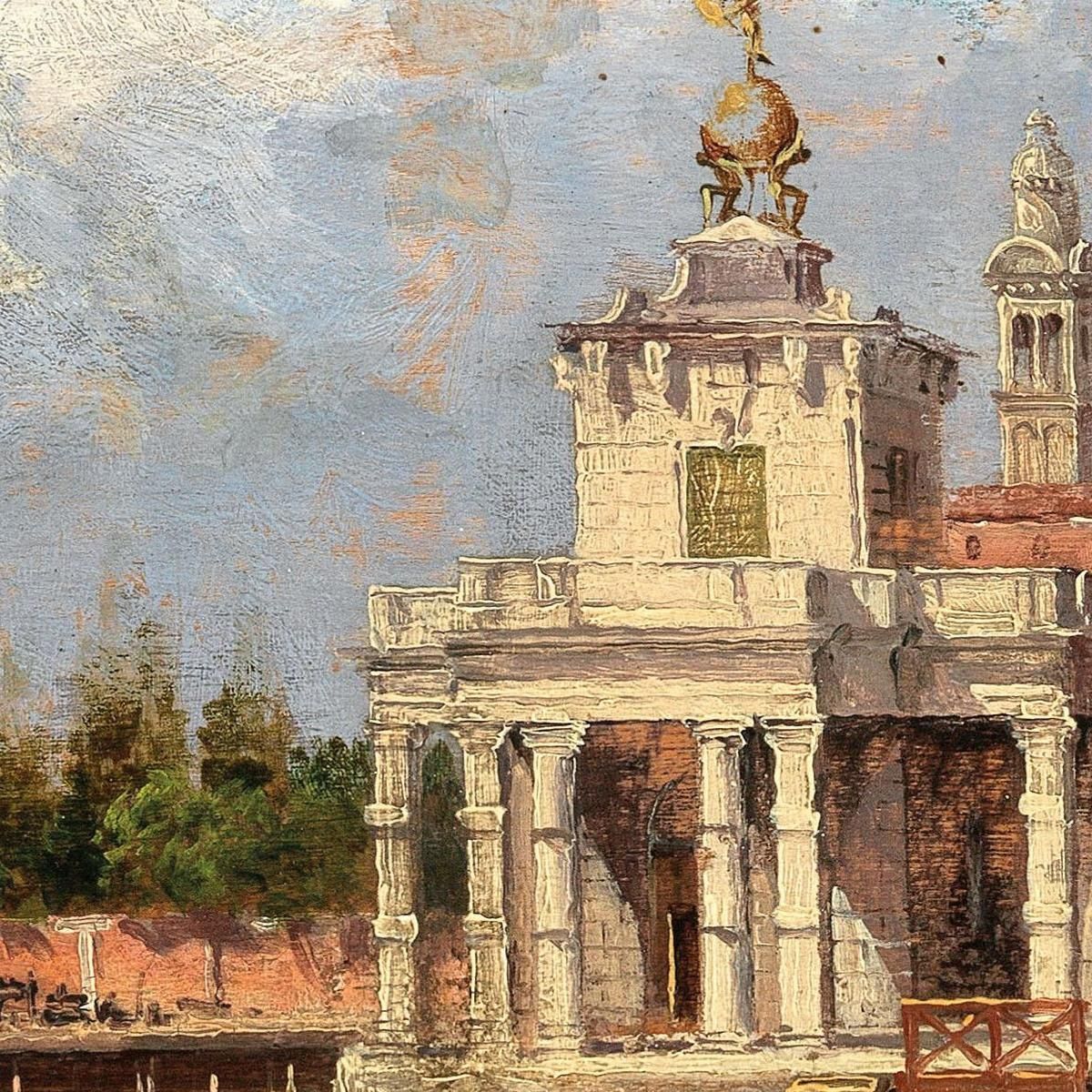 Venice Santa Maria Della Salute With Old Customs House Antonietta Brandeis abn57 canvas print