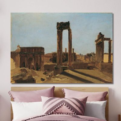 You Give The Roman Forum Carl Blechen cbc2 canvas print 