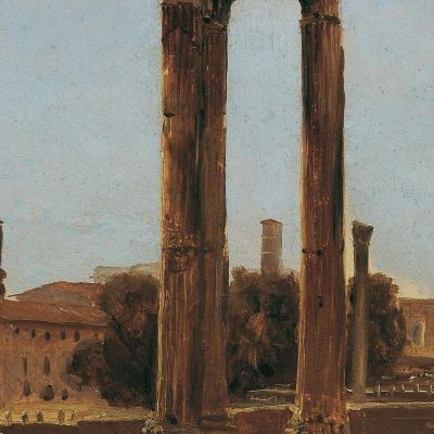 You Give The Roman Forum Carl Blechen cbc2 canvas print