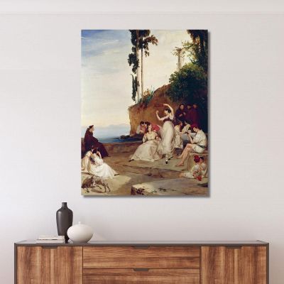 Tarantella Carl Blechen cbc14 canvas print 