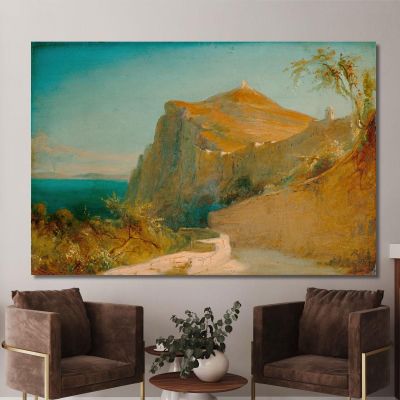 Tiberius Rocks At Capri Carl Blechen cbc19 canvas print 