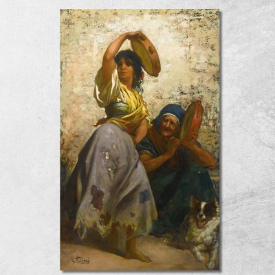 A Gypsy Dancing The Zorongo Doré Gustave gdr2 canvas print 