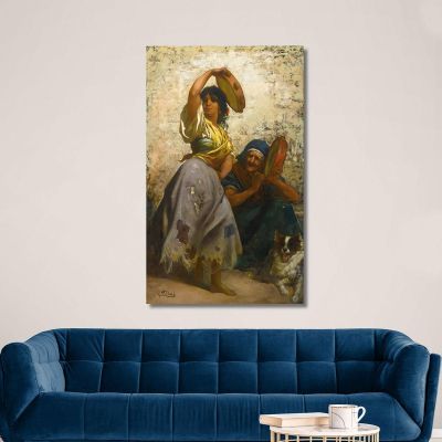 A Gypsy Dancing The Zorongo Doré Gustave gdr2 canvas print 