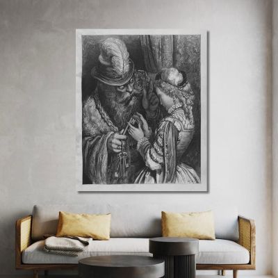 Bluebeard Doré Gustave gdr9 canvas print 