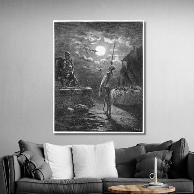 Don Quixote 2 Doré Gustave gdr21 canvas print 