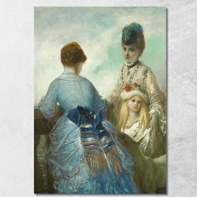 The Walk Doré Gustave gdr45 canvas print 