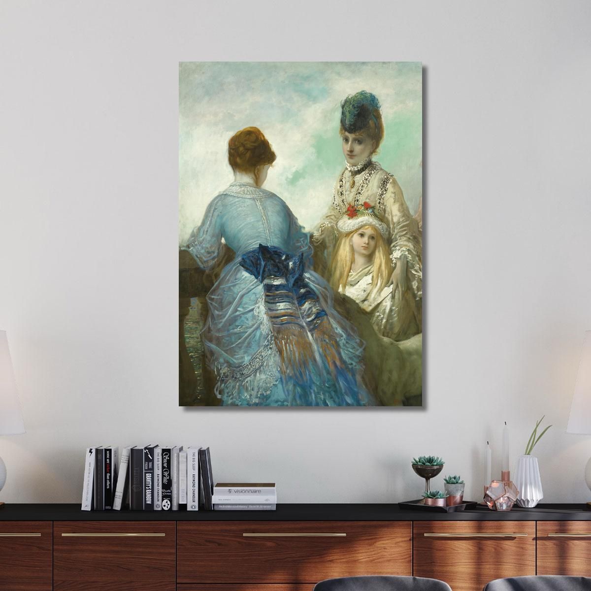 The Walk Doré Gustave gdr45 canvas print 