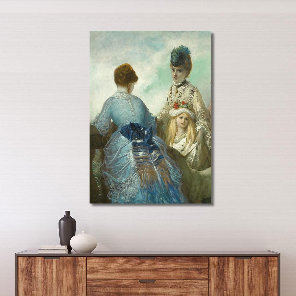 The Walk Doré Gustave gdr45 canvas print 