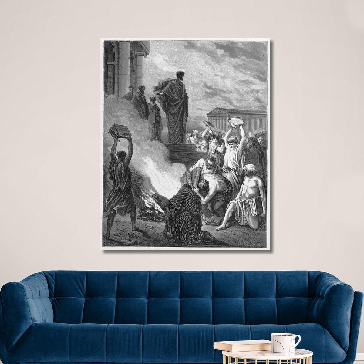 Paul Preaches At Ephesus Doré Gustave gdr55 canvas print 