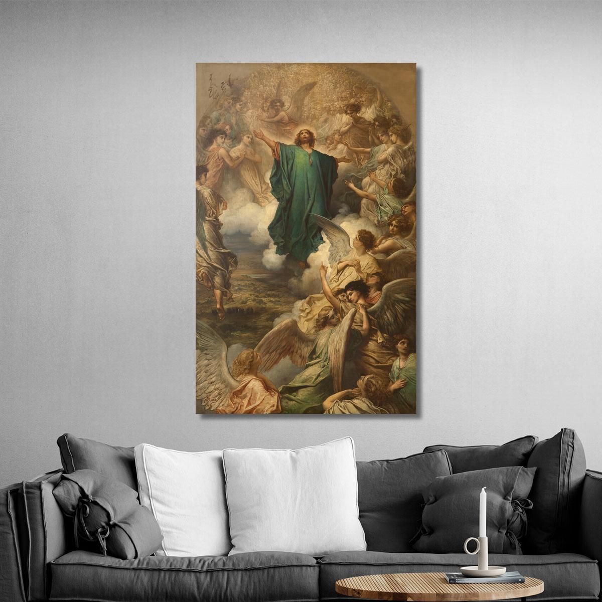 The Ascension Doré Gustave gdr67 canvas print 