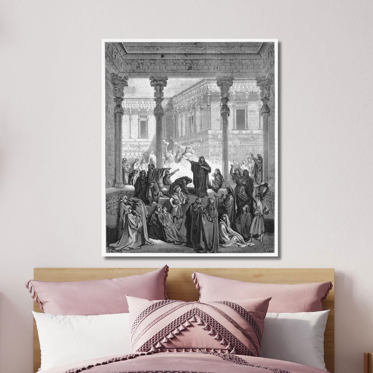 The Priests Of Bel Doré Gustave gdr82 canvas print 