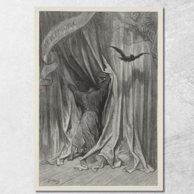 The Raven Pl.01 Doré Gustave gdr85 canvas print 