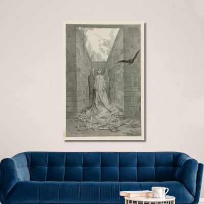 The Raven Pl.06 Doré Gustave gdr89 canvas print 