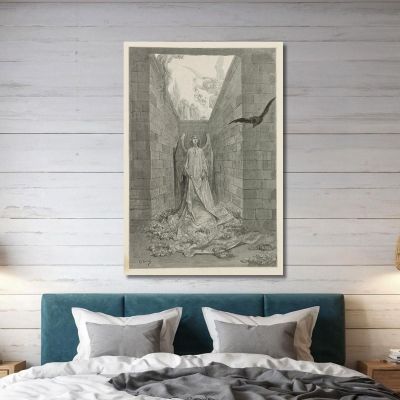 The Raven Pl.06 Doré Gustave gdr89 canvas print 