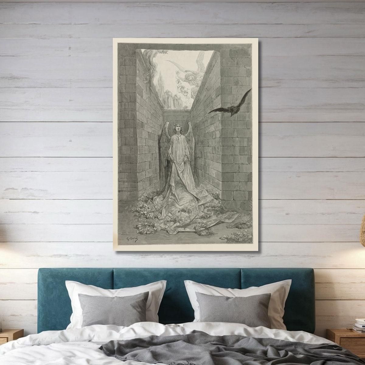 The Raven Pl.06 Doré Gustave gdr89 canvas print 