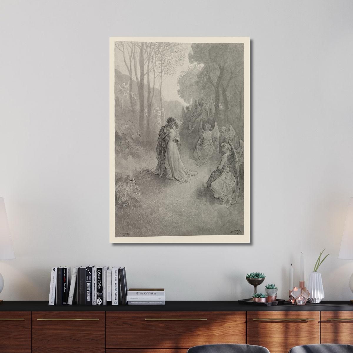 The Raven Pl.22 Doré Gustave gdr105 canvas print 