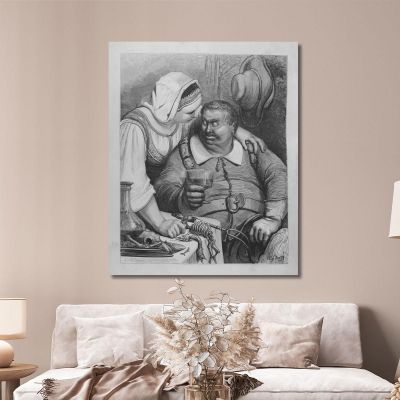 Fairy Tales Pl 11 Doré Gustave gdr128 canvas print 