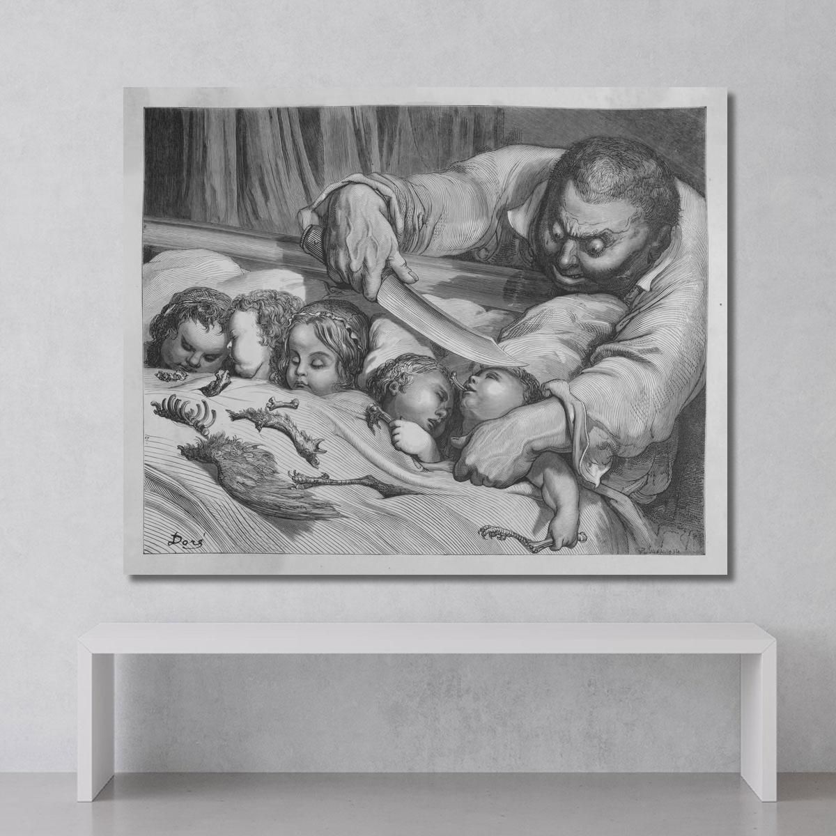 Fairy Tales Pl 13 Doré Gustave gdr130 canvas print 