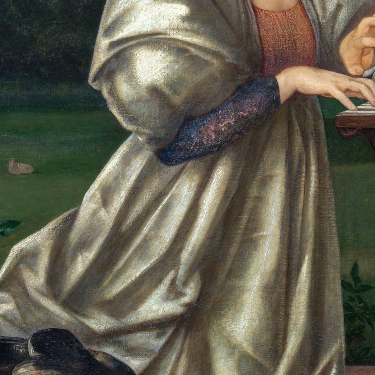 The Love Song Edward Burne Jones ebj25 canvas print