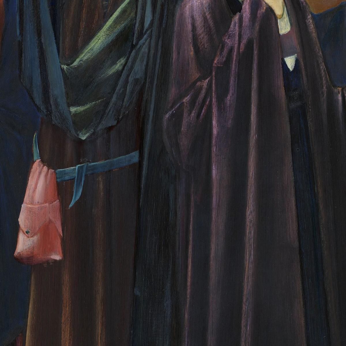 The Wizard Edward Burne Jones ebj27 canvas print