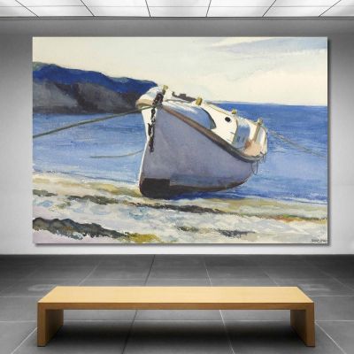 Coast Guard Boat Edward Hopper eho10 canvas print 