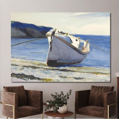 Coast Guard Boat Edward Hopper eho10 canvas print 