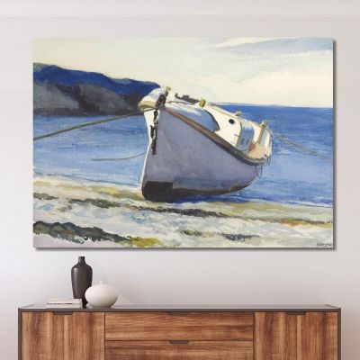 Coast Guard Boat Edward Hopper eho10 canvas print 