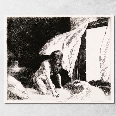 Evening Wind Edward Hopper eho16 canvas print 