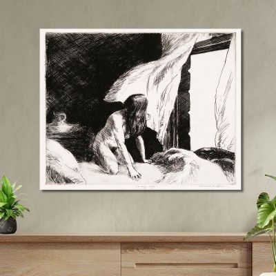 Evening Wind Edward Hopper eho16 canvas print 