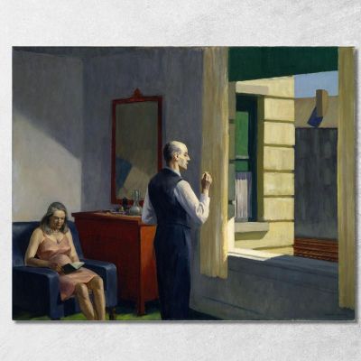 Hotel By A Railroad Edward Hopper eho21 canvas print 