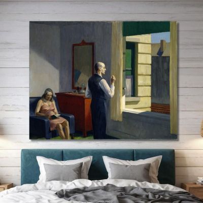 Hotel By A Railroad Edward Hopper eho21 canvas print 