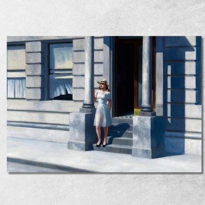 Summertime Edward Hopper eho40 canvas print 