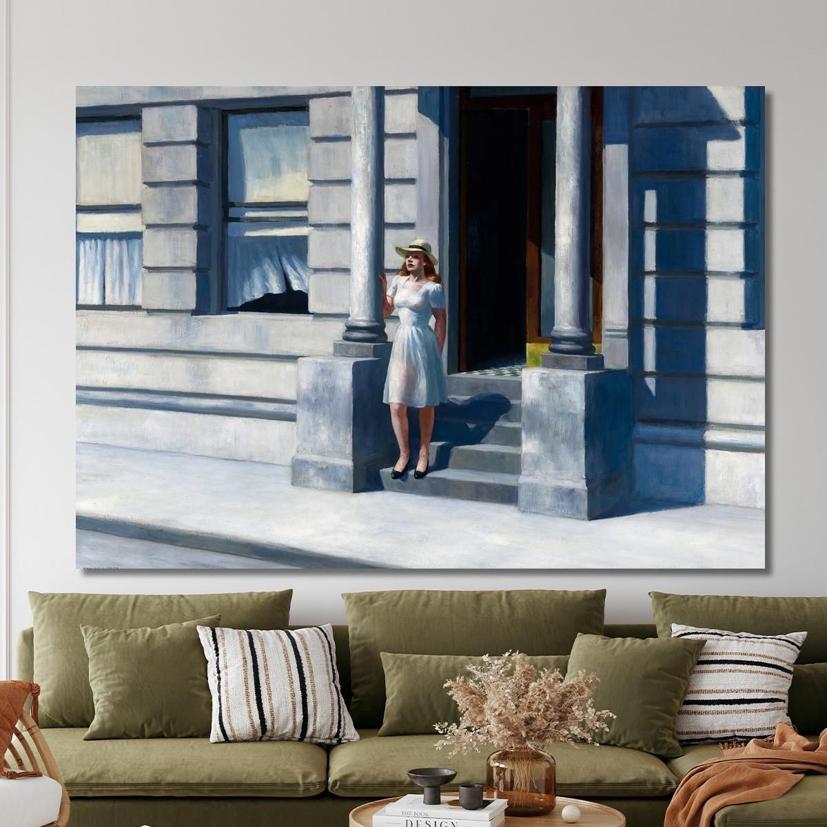 Summertime Edward Hopper eho40 canvas print 