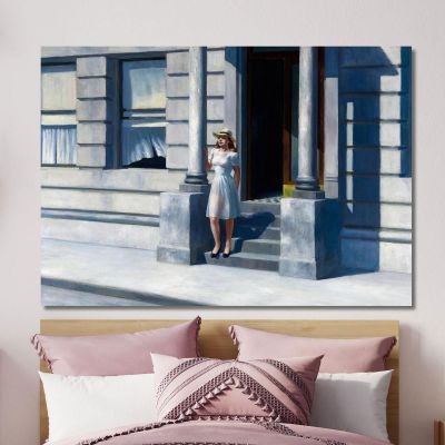 Summertime Edward Hopper eho40 canvas print 