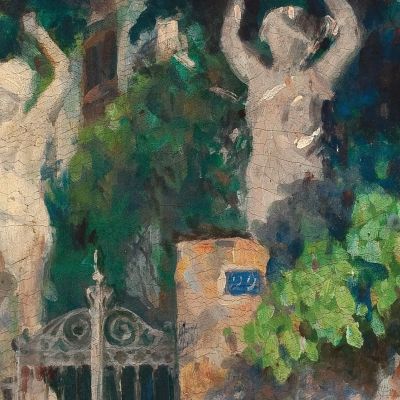 On The Way To School Eliseu Visconti evs1 canvas print