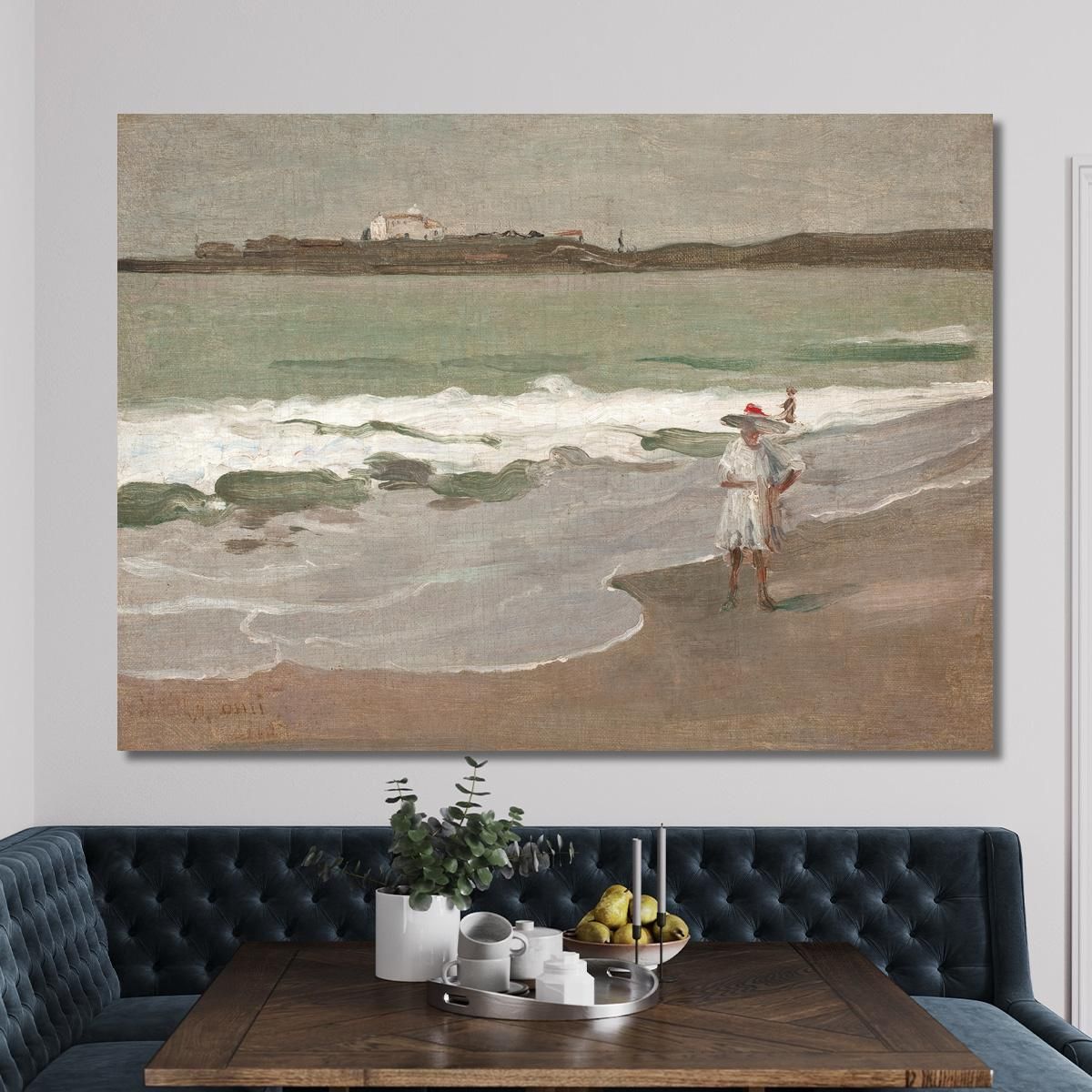 The Little Church Of Copacabana Eliseu Visconti evs2 canvas print 