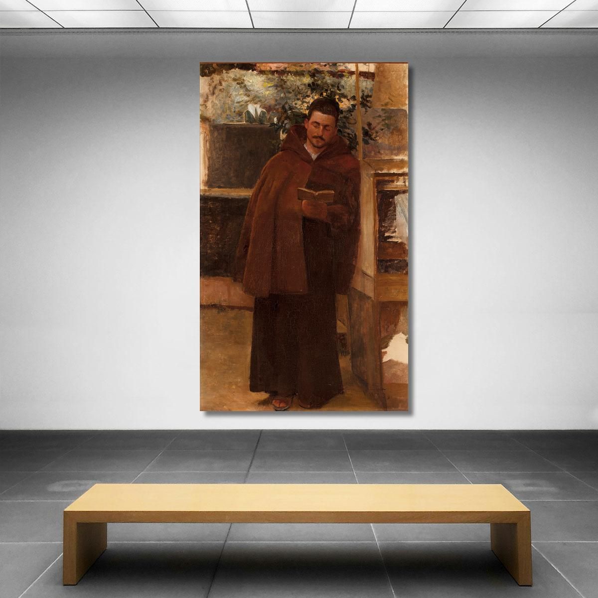 The Reading Eliseu Visconti evs3 canvas print 