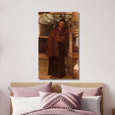 The Reading Eliseu Visconti evs3 canvas print 