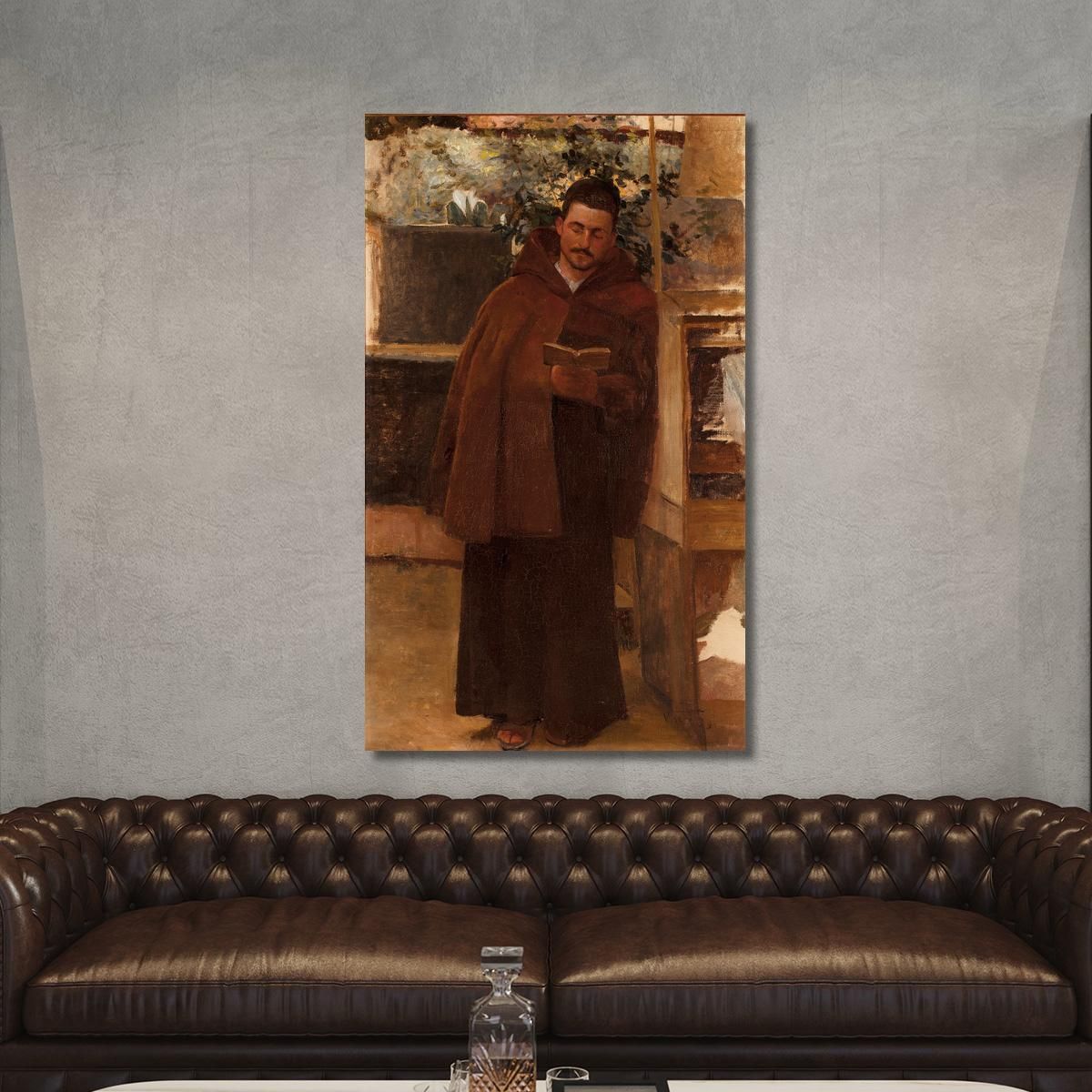 The Reading Eliseu Visconti evs3 canvas print 