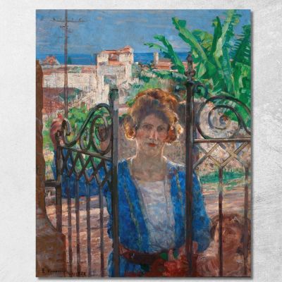 On Visit Eliseu Visconti evs4 canvas print 