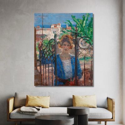 On Visit Eliseu Visconti evs4 canvas print 