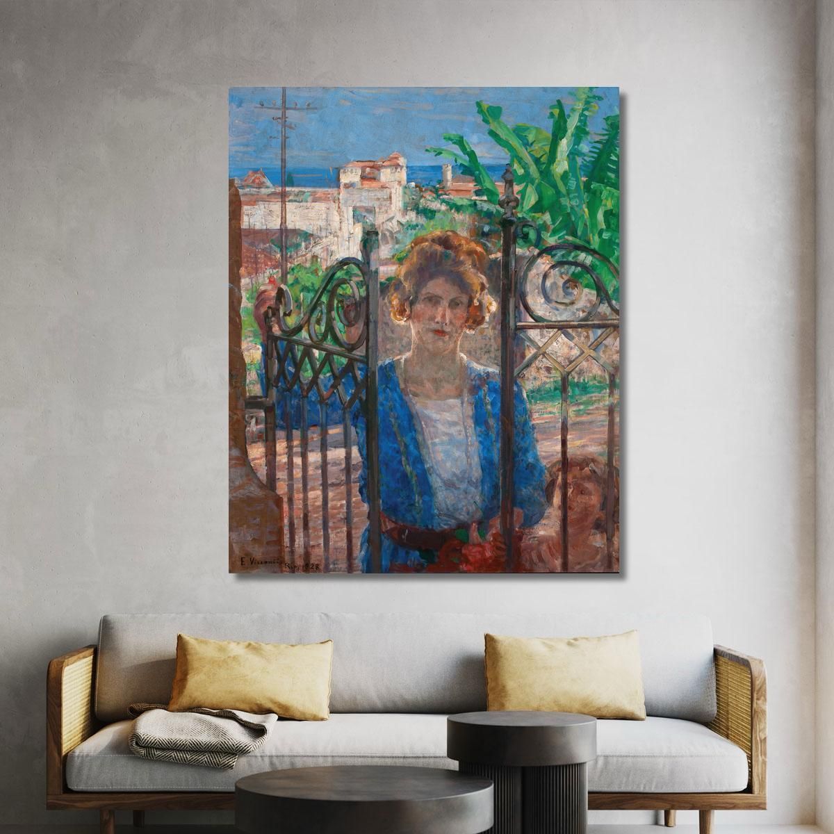 On Visit Eliseu Visconti evs4 canvas print 